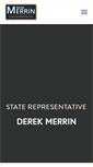 Mobile Screenshot of derekmerrin.com